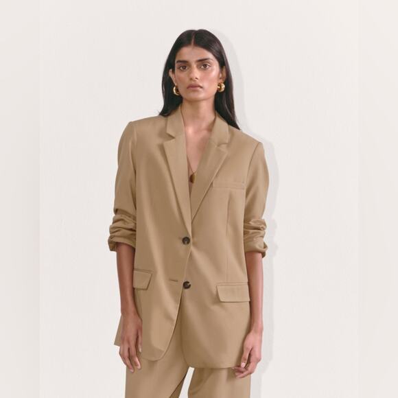Everlane The Oversized Butterscotch Blazer - Picture 1 of 11